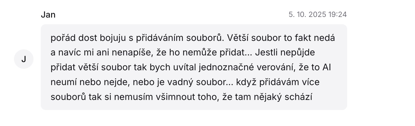 Zpětná vazba 5